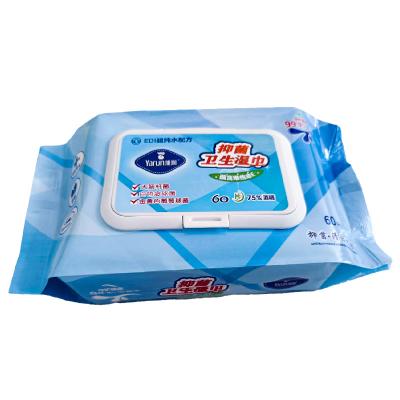 China Mosquito Repelling Eco - Friendly Flushable Paper Towels And Flushable Baby Wet Wipes for sale