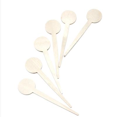 China Sustainable Biodegradable Disposable Wooden Birch Sugar Coffee Stirrer Natural Coffee Stirrers for sale