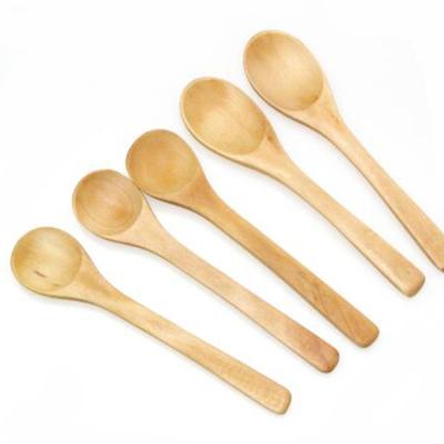 China Sustainable Reusable Eco-Friendly Biodegradable Bamboo Cutlery Bamboo Spoon for sale