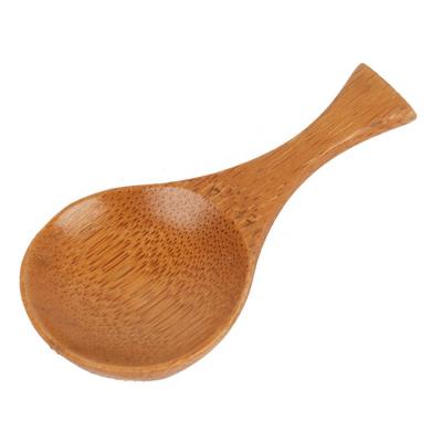 China 100% Sustainable Reusable Bamboo with Printing and Oil Painting MIni Bamboo Spoon for sale