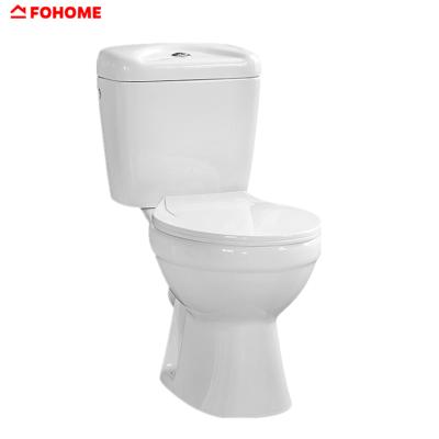 China Modern Floor Standing Double-Flow Toilet Good Price WC Chinese Ceramic Seat Cover Two-Piece CE Certification and Flush Mount for sale