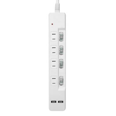 China Convenient Safety Japan Power Extension Socket USB Strip With USB Port en venta