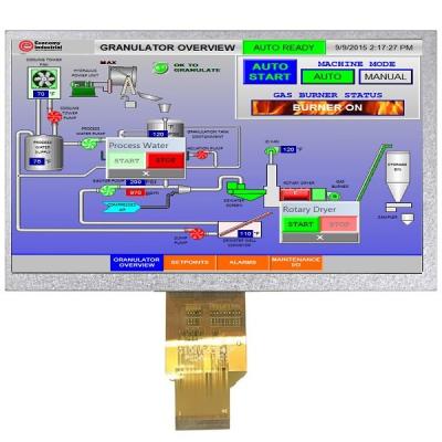 China Industrial Application 7inch Full Touch Display Angle 1024X600 TFT LCD Display LCD Have Factory Haier Brand Good Quality-P for sale