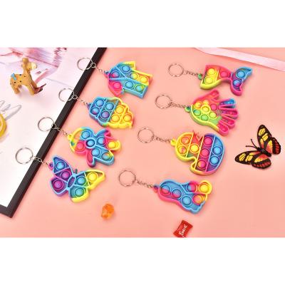 China Hot-selling Toy Butterfly Music Decompression Key Chain Pendant New Frontier Pioneer Rodent Control Camouflage Key Chain Pendant for sale