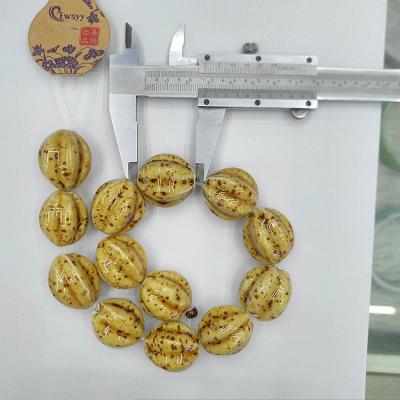 China Wholesale DIY Jewelry Accessory Beads Knitting Materials DIY Walnut DIY Necklace Clothing Accessories Ceramics for sale