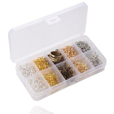 China Hot-selling Simple Material Accessories DIY Jewelry Hook Ring Package Accessory Material Set Of Earrings DIY With Handmade Ring for sale