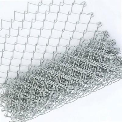 China Wholesale Diamond Mesh Hot Dip Galvanized Chain Link Iron Wire Mesh Fence Pvc Coated Chain Link Fencing Rolls for sale