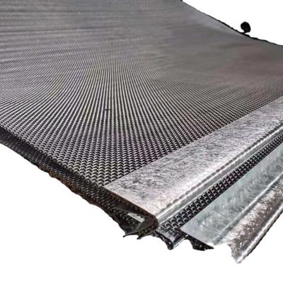 China Wrought Iron Fence 65mn High Tensile Strength Woven Crimped Vibrating Screen Mesh Vibrating Screen Wire Mesh Mining for sale