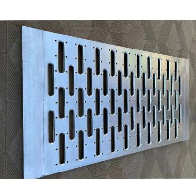 China Hot Sale Welding Hot Dip Galvanized Iron Floor Grid Bar Grating Welded Grate Chemical Plant Steel Grating Platforms for sale