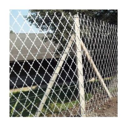 China Wholesale Galvanized Welded Razor Wire Fence Welded Razor Barbed Wire Mesh Welded Razor Wire Mesh for sale