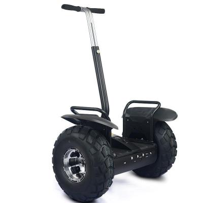 China 2020 Newest 19 Inch 2 Wheel Unisex Electric Offroad Self Balancing Standing Scooter With Handle Bar for sale