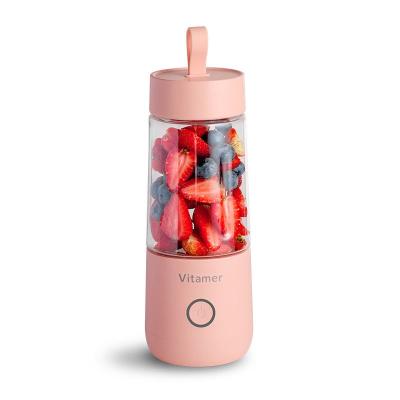 China 350ml Cup Household Mini Blender Fresh Fruit Blender Mini Portable Fruit Squeezer Mini Portable Fruit Squeezer Usb Rechargeable Portable Blender for sale