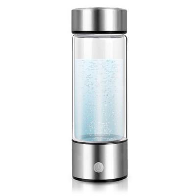 China Car Smart Electric Alkaline Water Inhaler 420ml Portable Hydrogen-Rich H2 Hydrogen Rich Cup for sale