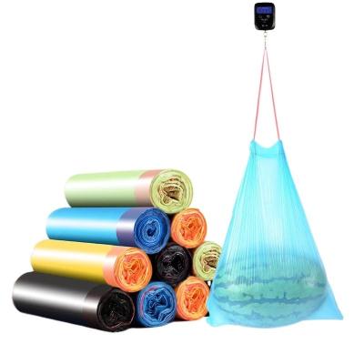 China Customized Biodegradable Compostable Plastic Trash Bag on Roll with Avaialble Samples for sale