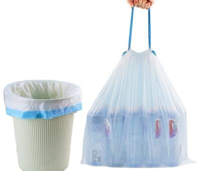 China Sample 13 20 30 40 42 55 Gallons Drawstring Garbage Bag for House and Restaurant for sale