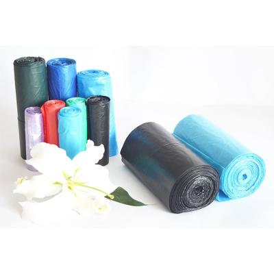 China Sacos de lixo de plástico de HDPE/LDPE/LLDPE fabricados com espessura de 5-100 micras à venda