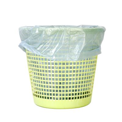 China Heavy Duty Can Liner Plastic Bag On Roll With Star Seal Bottom Logo Customizable for sale