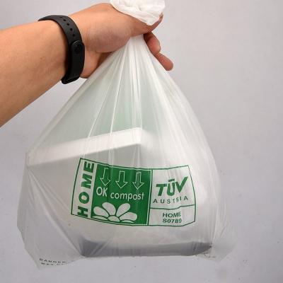 Chine Sac à dos carré biodégradable PP sac à main en plastique pour supermarché sur mesure à vendre