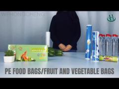 PE Flat Bags On Roll
