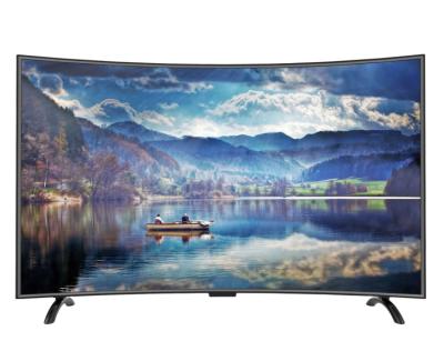 China hotel tv latest curved tv 32/39/43/49/55/65 led hd smart tv for sale