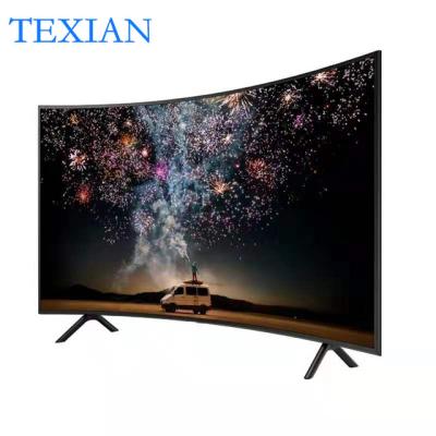 China New Cheap Chinese TV Hotel TV Curved 4K Digital TV Large Screen LCD LED Smart Television Remote Control for sale