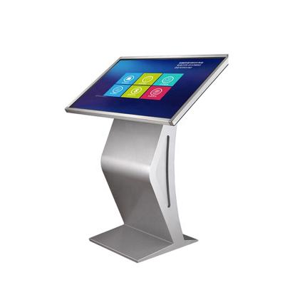 China Indoor self-service kiosk 32 inch lcd contact information inquiry machine horizontal advertising screen digital signage for stores for sale