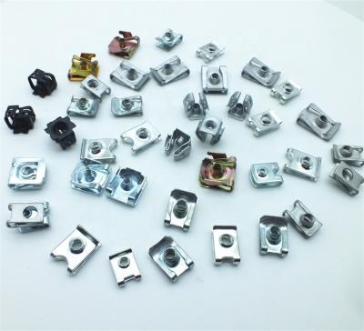 China High Quality Heavy Industry In Stock Stainless Steel Spring U Shape Lock Nut U Clip Nut for sale