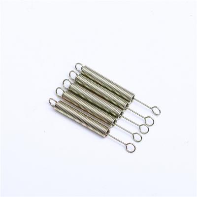 China Precision Spiral Retractable Coil Galvanize Adjustable Tension Clamp Extension Spring for sale