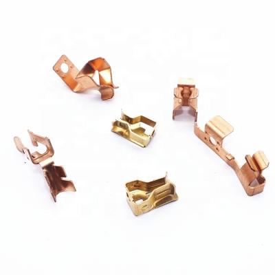 China Cars Electrical Switch Socket Female Shrapnel Metal Shrapnel Contact High Quality Stamping Brass Piece for sale