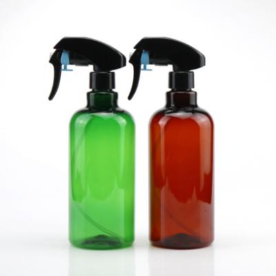 China Plastic Empty Household Spray Bottles With Mini Trigger Sprayers For Home Cleaning And Pet Beauty Or Hair Beauty for sale