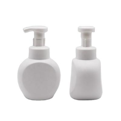 China Leak Proof Factory Supply 300ml PE Foam Bottle Shampoo Lotion Bottle With 38mm Foam Lotion Pump for sale