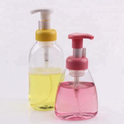 China 300ml Refillable Plastic Hand Wash Soap Bottle With Foam Pump for sale