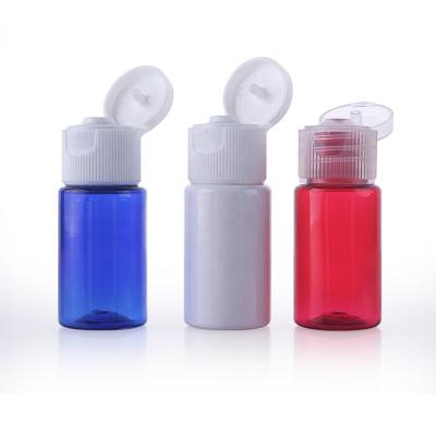 China Non Spill 20 Mm 24 Mm 28 Mm Material Colorful Flip Top Cap Plastic PP Cap For Cosmetic Lotion Bottle for sale