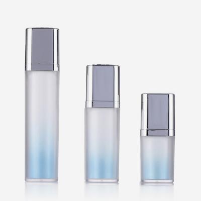 China Refillable 15ml 30ml 50ml 100ml 120ml Skin Care Packaging Square Shape Spray Bottle Airless Mist Lotion Pump Bottle for sale