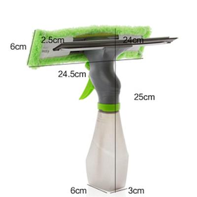 China Viable 3 in 1 Easy Clean Jet Window Washer Glass Cleaning Wiper for sale