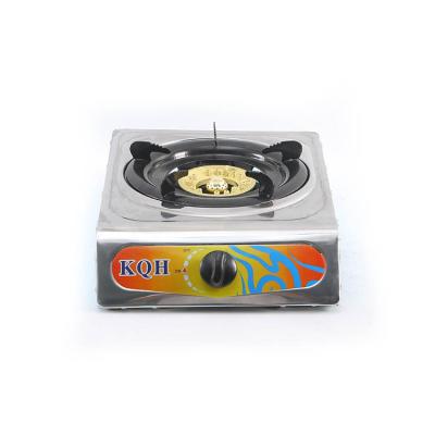 China Hotel China Table Top Gas Stove 1 Burner Infrared Gas Stove with Steel Wood for sale