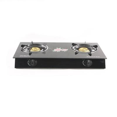 China Hotel quality assurance electronic ignition 2 burner stove / doubleburner for hotel for sale