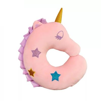 China Wholesale Super Soft Massage Travel Pillow U Shape Unicorn Pillow for sale