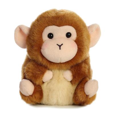 China 2018 Best Selling Plush Round Animal Stuffed Monkey Jungle Monkey Toy for sale