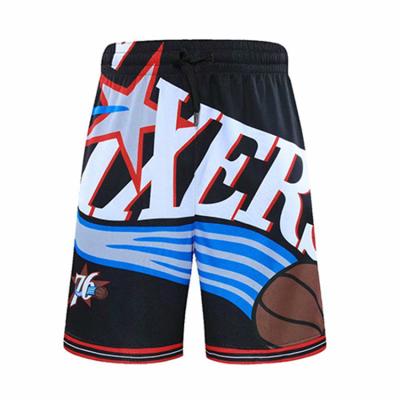 China Wholesale Men's Don Hip Hop Polyester Quick Dry Mesh Sports Wear Basketball Shorts Dry With Logo for sale