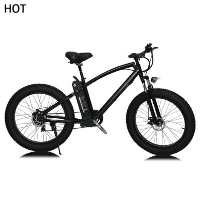 China allyelactrc standard super fat tire 26 inch nakxus 750w fat convers high speed road with motor 36v 300w lithium 26