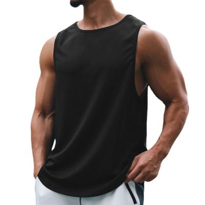 China New Men's Workout Singlets Mesh Singlets Running Sports Tank Summer Fashion Clothing Bodybuilding Sleeveless Vest QUICK DRY for sale