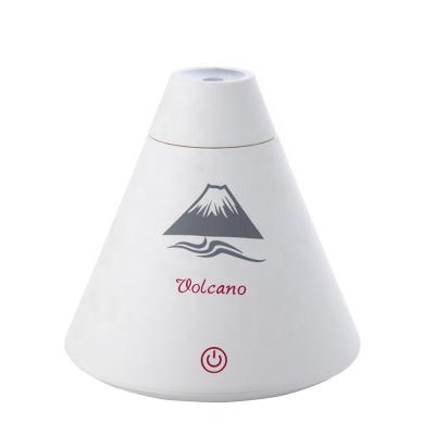 China Hotel Volcanic Shape Led Mist USB Space Personal Air Humidifier With Colorful Lights for sale