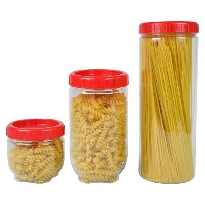 China Kitchen And Freshness Keeping Pantry Use Collapsible Plastic Airtight Food Storage Containers Set for sale