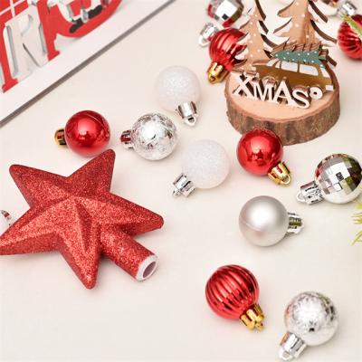 China Gift Box Christmas Tree Decoration Good Quality Christmas Tree Ball Special Set for sale