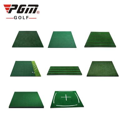 China Wholesale PGM 3D Golf Practice Range Mat Swing Trainer Training Aid Golf Hitting Mat 1.5*1.5M for sale