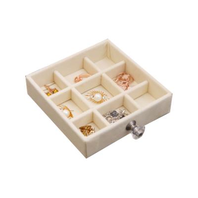 China Factory Price Custom Luxury Paper Velvet Jewelry Boxes Jewelry Packaging Packaging Box Jewelry Display Box for sale