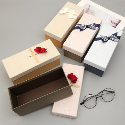 China Newest Materials 2021 Luxury Custom Logo Recycled Colored Foil Stamping Products Drawer Paper Gift Perfume Boxes With Elegant Flower OEM for sale