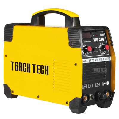 China Portable Welding 200/250 Amp 2 in 1 TIG/MMA Inverter DC TIG Welding Machine TIG Welder for sale