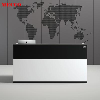 China Commercial Front Office Reception Table Furniture Storage Counter Counter Modern Luxury Design For Hotel for sale